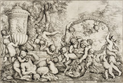 Bacchanal, 1640. Creators: Giovanni Andrea Podestà, Francesco Salamanca.