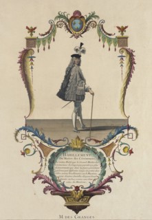 Habillement du Maitre des Ceremonies, M. des Granges, 1774. Creator: Nicolas Dauphin de Beauvais.