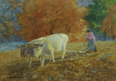 Autumn, 1905. Creator: Anton Hans Karlinsky.