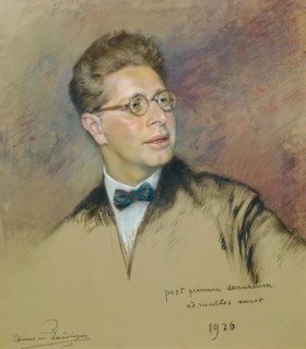 The music educator and music critic Prof. Josef Reitler, 1926. Creator: Clemens von Pausinger.