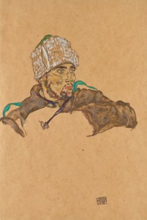 Russian prisoner of war, 1915. Creator: Egon Schiele.