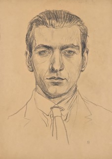 Portrait of Franz Barwig the Younger, around 1921. Creator: Franz Barwig the Elder.