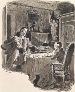 The returning son, around 1890. Creator: Joseph Eugen Horwarter.