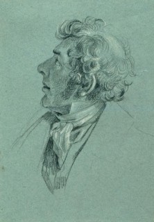 Head study for "Return of Emperor Franz from Pressburg", before 1828. Creator: Johann Peter Krafft.
