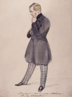 'Tomorrow I shall cut.' Doctor Minton. (c1850s). Creator: Fritz von Dardel.