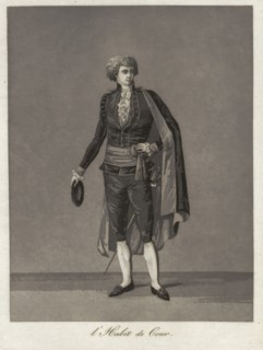 Gustaf III's national costume/Swedish costume, 1780s.  Creator: Johan Abraham Aleander.