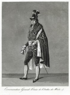 Commandeur Grand-Croix de l'Ordre de Wasa, 1780s.  Creator: Johan Abraham Aleander.