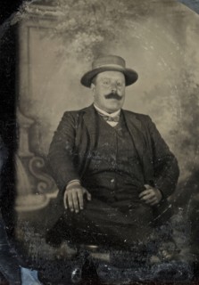 Portrait of editor Emil Carlson, St. Petersburg, 28 July 1903.  Creator: Mats Landin.