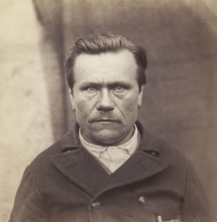 Portrait, bust, of man from Tavastland, Finland, 1877. Creator: Unknown.