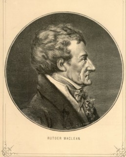 Portrait of Rutger MacLean (1742-1816), baron, politician, country housekeeper, Svaneholm, Scania. Creator: Unknown.