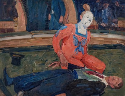 He is Dead, 1910. Creator: Gosta von Hennigs.