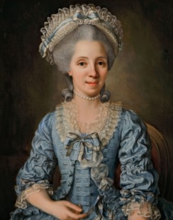 Young lady in Swedish costume, 1779. Creator: Ulrika Fredrika Pasch.