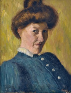 My cleaning lady, 1905. Creator: Georg Pauli.