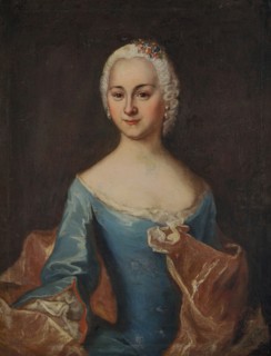 Maria Eleonora Wulf, 1749. Creator: Carl Fredrik von Coln.