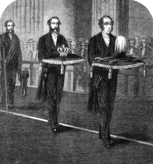 The Funeral of His Late Royal Highness the Prince Consort: part of the funeral procession..., 1862. Creator: Unknown.