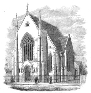 The German Evangelical Church, Halston-street, Lower-road, Islington, 1862. Creator: Unknown.