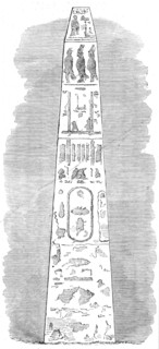 Cleopatra's Needle, Alexandria, 1862. Creator: Unknown.