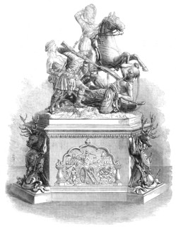 Testimonial to the officers of the 78th Highlanders, 1862. Creator: Unknown.