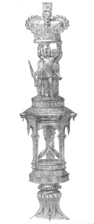 Honorary truncheon for H.M. 2nd Goorkah or Sirmoor Rifles, 1862. Creator: Unknown.
