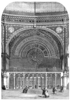 The International Exhibition Building: west portion of the Western Dome, 1862. Creator: Unknown.