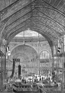 The International Exhibition: the Western Dome and Transept, from a photograph..., 1862. Creator: Unknown.