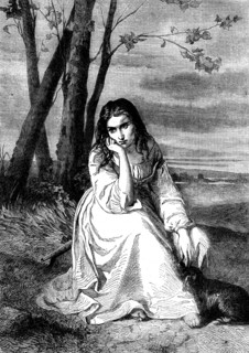The International Exhibition - Sterne's "Maria", by Andrea Appiani Jun., of Milan, 1862. Creator: W Thomas.