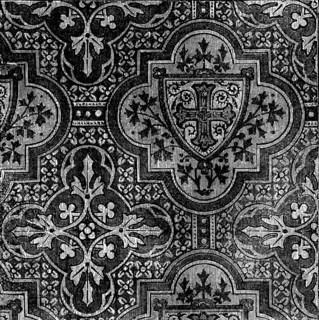 The International Exhibition - Wallpaper by Messrs. Scott, Cuthbertson and Co., 1862. Creator: Unknown.