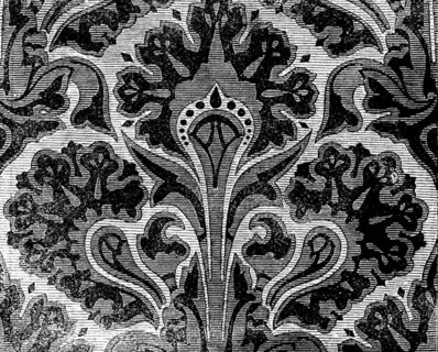 The International Exhibition - Wallpaper by Messrs. John Woollams and Co., 1862.  Creator: Unknown.