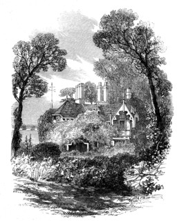 The lodge by the sea, St. Clare, 1862. Creator: Unknown.