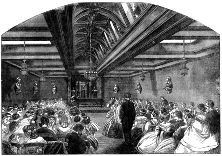 Messers. Collard's Concert-room, Grosvenor-street, 1862. Creator: Unknown.