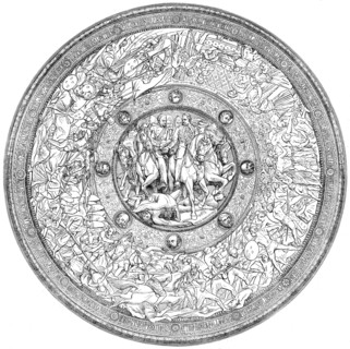 The International Exhibition:  the Outram Shield, 1862. Creator: Unknown.