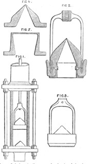Perreaux's patent pump valves in the International Exhibition, 1862. Creator: Unknown.