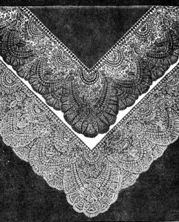 The International Exhibition: grenadine crepe lace, by Messrs. Reckless and Hickling, 1862. Creator: Unknown.