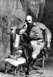 Garibaldi at Varignano - from a drawing by M. Beaucé, 1862. Creator: Unknown.