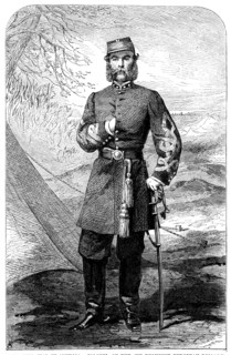The Civil War in America: Colonel of 4th Regiment European Brigade of the Confederate Army..., 1862. Creator: Unknown.
