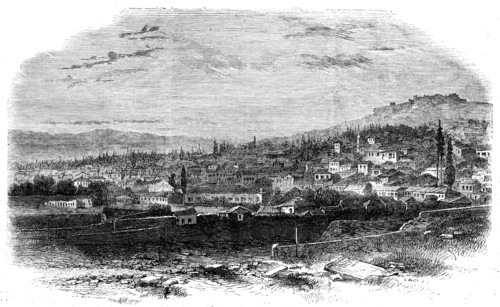 View of Smyrna from the west - Turkish Quarter, 1862. Creator: Unknown.