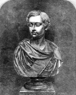 The International Exhibition: marble bust of His Royal Highness the Prince of Wales..., 1862. Creator: Robert Paterson.