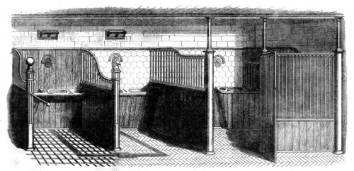 The International Exhibition: stable fittings by Messrs. Musgrave Brothers..., 1862. Creator: Unknown.