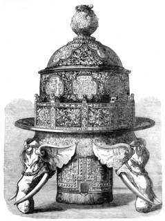 The International Exhibition: Chinese stove, 1862. Creator: Unknown.