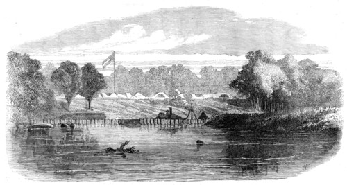 The Civil War in America: Drury's Bluff, a Confederate position on the James River..., 1862. Creator: Unknown;Unknown.
