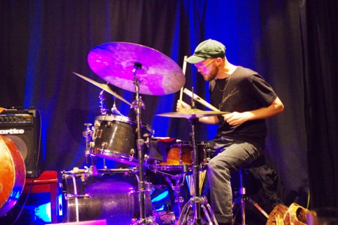 Peter Adam Hill, Guido Spannocchi Quartet, Verdict Jazz Club, Brighton, East Sussex, Sept 2023. Creator: Brian O'Connor.