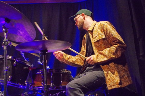 Peter Adam Hill, Guido Spannocchi Quartet, Verdict Jazz Club, Brighton, East Sussex, Sept 2023. Creator: Brian O'Connor.