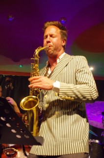 Guido Spannocchi, Guido Spannocchi Quartet, Verdict Jazz Club, Brighton, East Sussex, Sept 2023. Creator: Brian O'Connor.