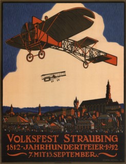 Folk festival Straubing, 1912. Creator: Henel, Edwin Hermann (1883-1953).