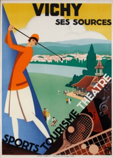 Vichy, Ses Sources, 1928. Creator: Broders, Roger (1883-1953).
