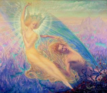 The Angel of Splendor, 1894. Creator: Delville, Jean (1867-1953).
