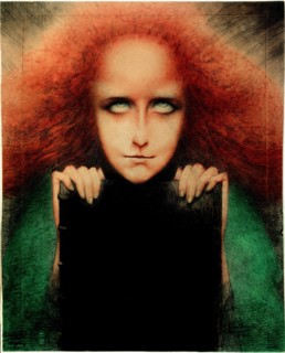 Mysteriosa, Portrait of Madame Stuart-Merrill, 1892. Creator: Delville, Jean (1867-1953).