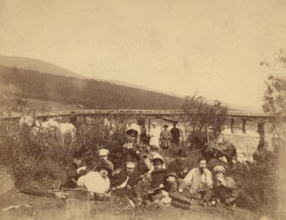 Picnic at the Uspenskii Mine, 1890. Creator: Unknown.