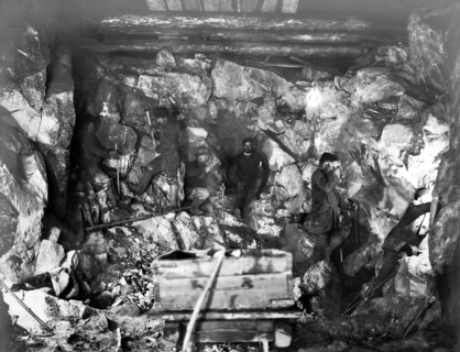 Working on a Tunnel, 1900-1904. Creator: Unknown.