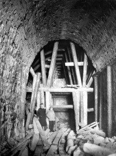 Working on a Tunnel, 1900-1904. Creator: Unknown.